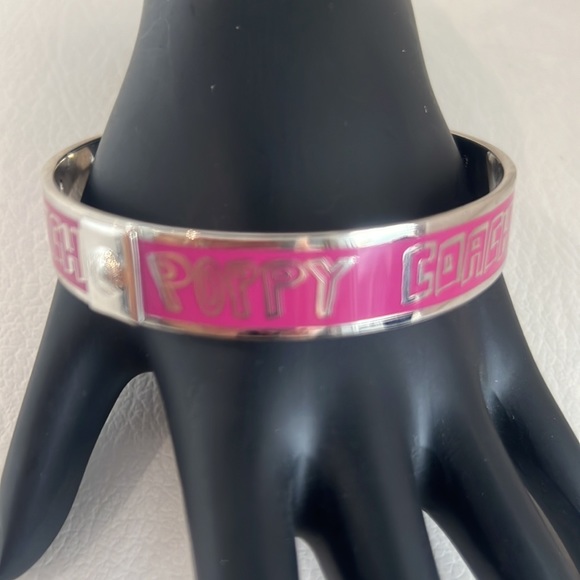 NWOT Coach Pink Poppy Bracelet! - Picture 3 of 8